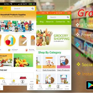 Android Ecommerce – GroceryShop App