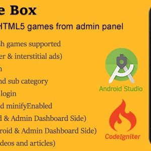 Game Box + Admin Panel