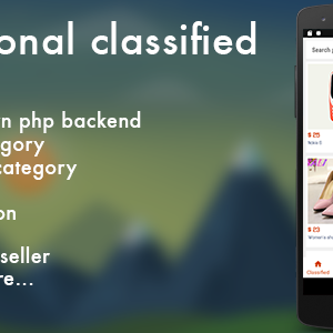 Professional classified with chat Android