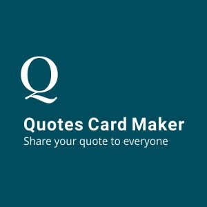 Quotes Card Maker