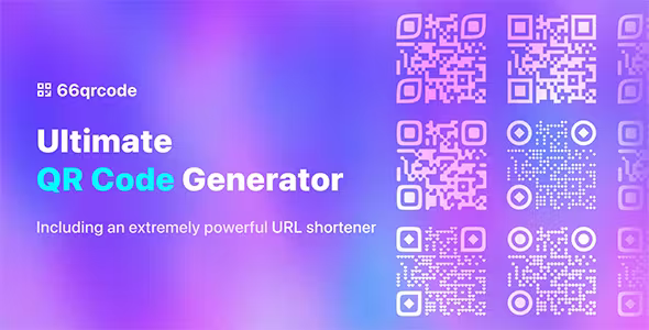 66qrcode – Ultimate QR Code Generator (SAAS) [Extended License] 33.0.0