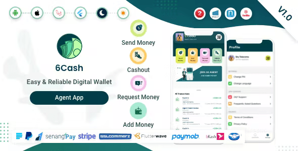 6Cash – Agent App 4.5