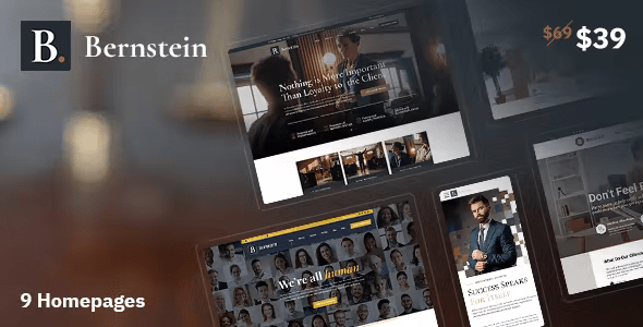 Bernstein – Lawyer & Attorney WordPress Theme 1.1.2