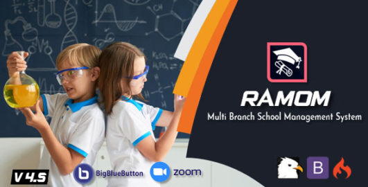 Ramom School – Multi Branch School Management System 6.9
