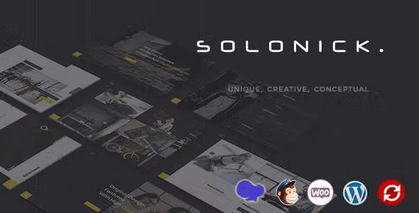 Solonick – Personal Portfolio WordPress Theme 6.6.1