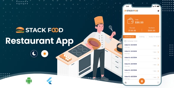 StackFood Multi Restaurant – Food Ordering Restaurant App 8.2