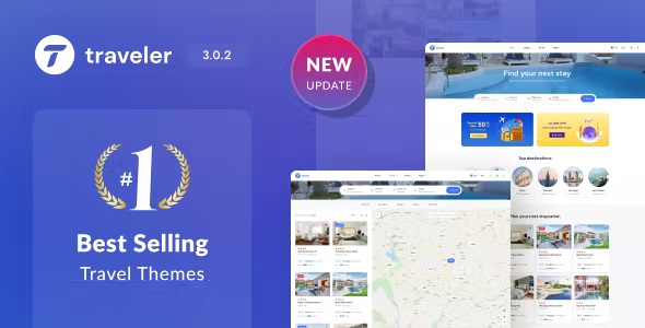 Traveler – Travel Booking WordPress Theme 3.2.1