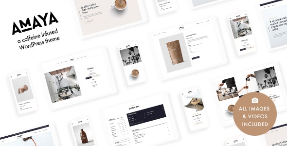 Amaya – Coffee Shop & Cafe WordPress Theme 2.21
