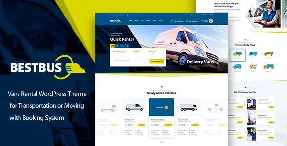 Bestbus – Rental WordPress theme