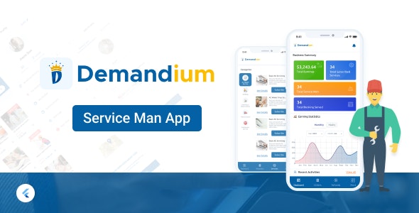 Demandium – Service Man App 3.2