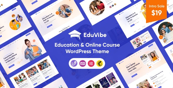EduVibe – Education  Online Course WordPress Theme