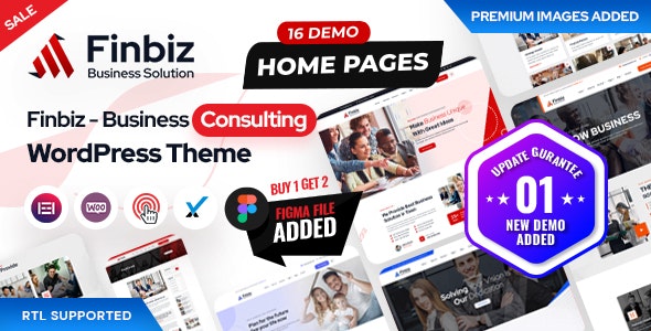 Finbiz – Consulting Business WordPress Theme 2.1.5