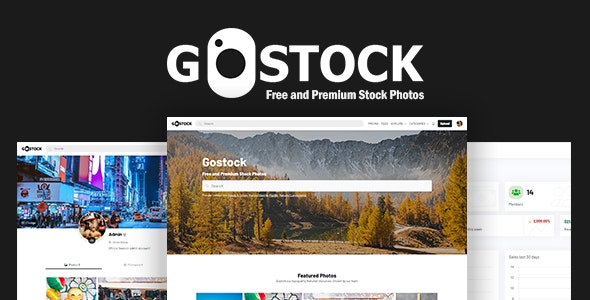 GoStock – Free and Premium Stock Photos Script 5.6