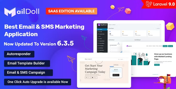 Maildoll – Email Marketing Application – A SAAS Based Email Marketing Software  6.11.4