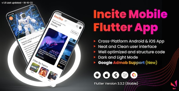 Flutter News App with Admin Panel – Short News App 1.7
