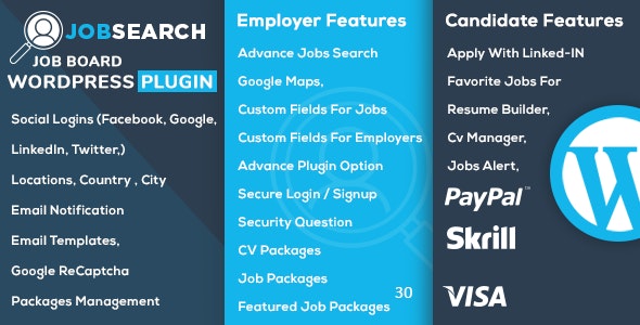 JobSearch WP Job Board WordPress Plugin 2.8.1
