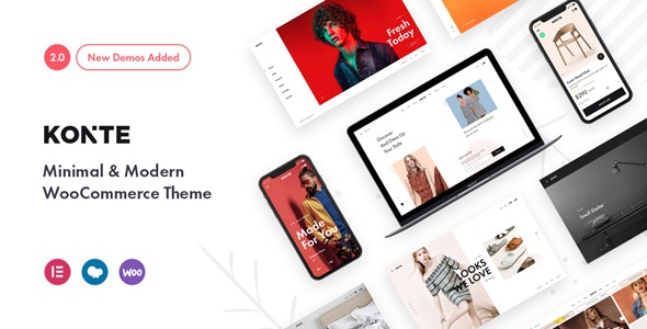 Konte – Minimal & Modern WooCommerce WordPress Theme 2.3.16