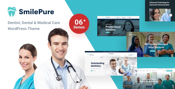 SmilePure – Dental & Medical Care WordPress Theme 1.7.0
