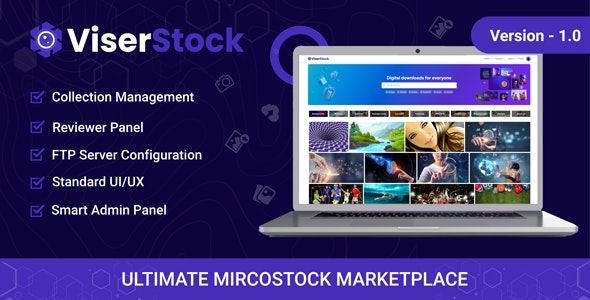 ViserStock – Ultimate Microstock Marketplace 2.2