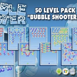 50 Levels Pack for CTL Bubble Shooter Games