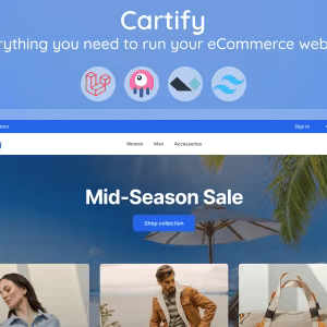 Cartify - Laravel Ecommerce Platform with Tailwind CSS 1.2.0