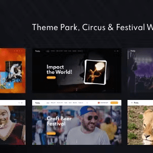 Festy - Theme Park, Circus  Festival WordPress Theme 1.6