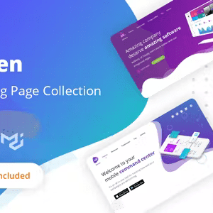 Luxiren - React Landing Page Collection