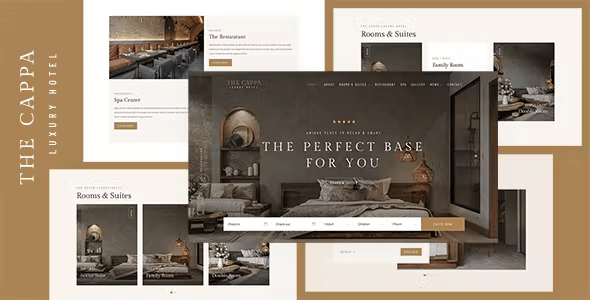 THE CAPPA - Luxury Hotel Template 1.10