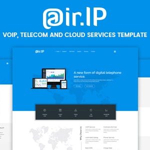 Airip - Voip Business HTML Template