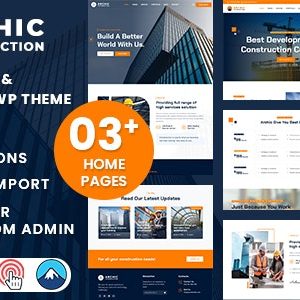 Archic - Construction and Architecture WordPress Theme