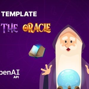 AI Chat GPT OpenAI - Ask The Oracle - HTML 5