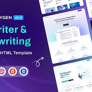 CopyGen - AI Writer & Copywriting Landing Page HTML Template 1.5.0
