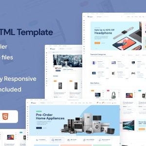 Ecom - Multipurpose Marketplace HTML Template + RTL + Dashboard