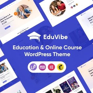 EduVibe - Education  Online Course WordPress Theme