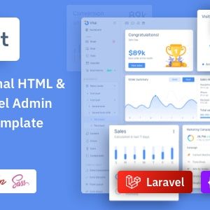 Frest - Bootstrap 5 HTML, Laravel & Asp.Net Admin Dashboard Template