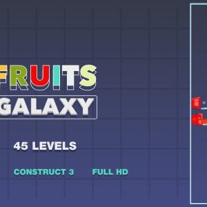 Fruits Galaxy - HTML5 Game (Construct3)