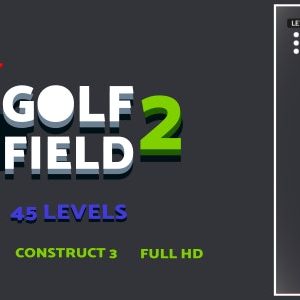 Golf Field 2 - HTML5 Game (Construct3)