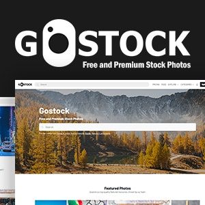 GoStock - Free and Premium Stock Photos Script 5.6