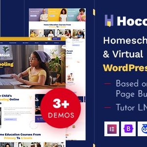 Hoco - Education LMS  Virtual Classes WordPress Theme