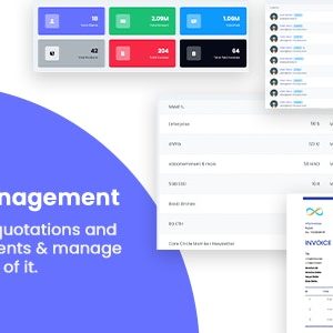 Invoice SaaS Management System - Accounting and Billing tool / Laravel Invoice Management 7.0