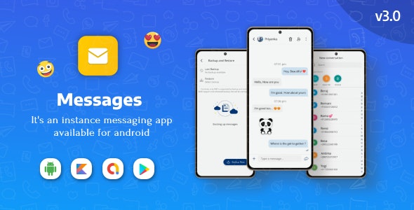 Messages : SMS Texting App