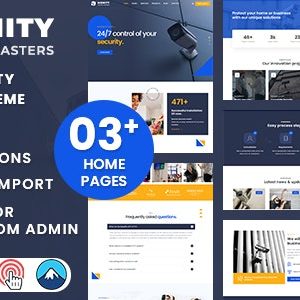 Monity - CCTV & Security WordPress Theme