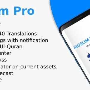 Muslim Pro Guide - Prayer times, Quran, Duas, Zakat Calculator, Allah Names [Admob Ads]