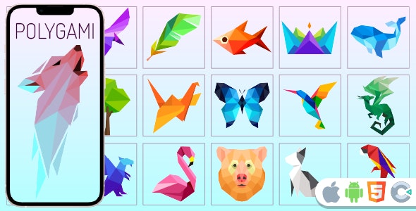 Premium Game - Polygami Game - HTML5,Construct3