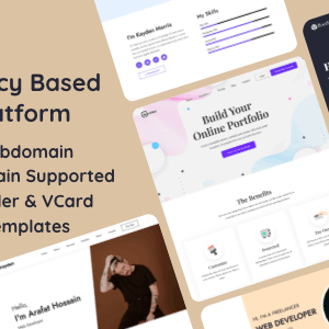 Porichoy - Multitenancy Based Portfolio Builder Platform (SAAS) 1.7