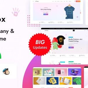 Prinox - Printing Services WordPress Theme 1.0.9