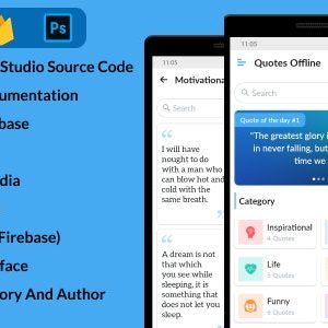 Quotes Offline – Android App with Admob GDPR and Firebase