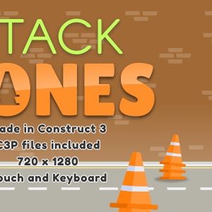 Stack cones - HTML5 Casual Game