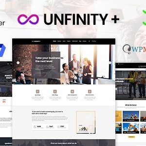 Unfinity - One Page WordPress 1.3.4